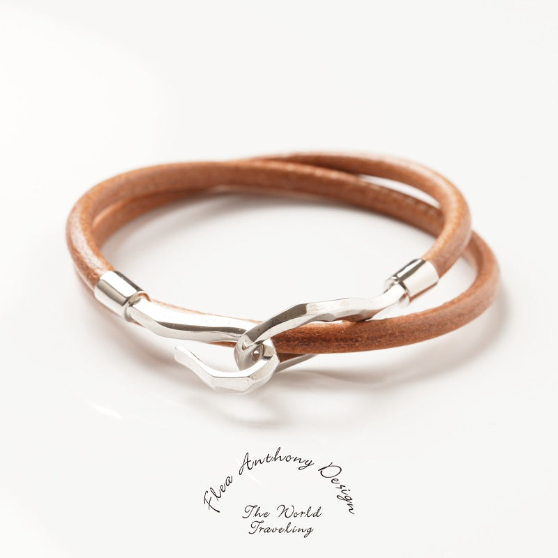 Flea Anthony Design フリーアンソニーデザイン レザーブレスレット