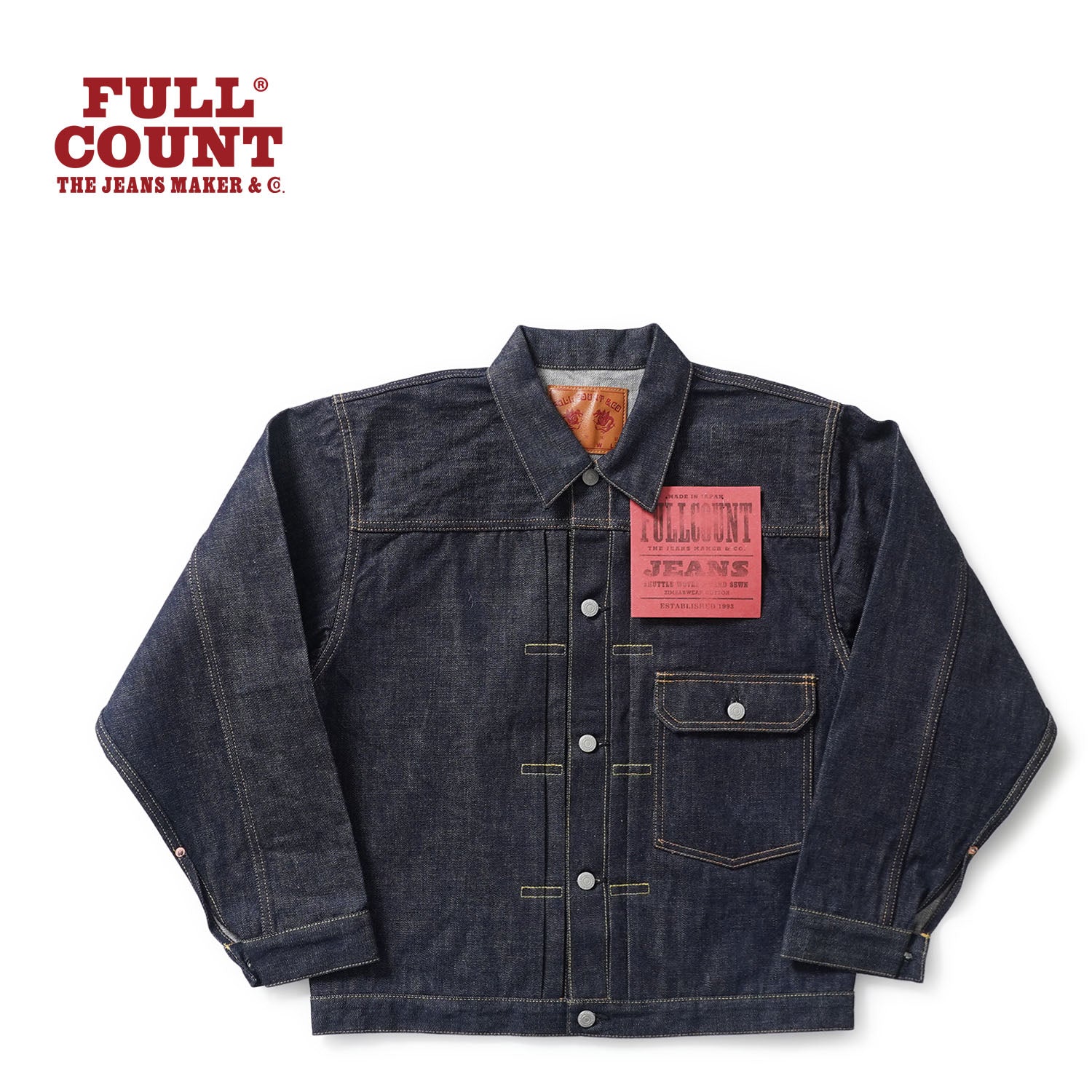 FULLCOUNT フルカウント デニム ジャケット “Type1 Denim Jacket” Non