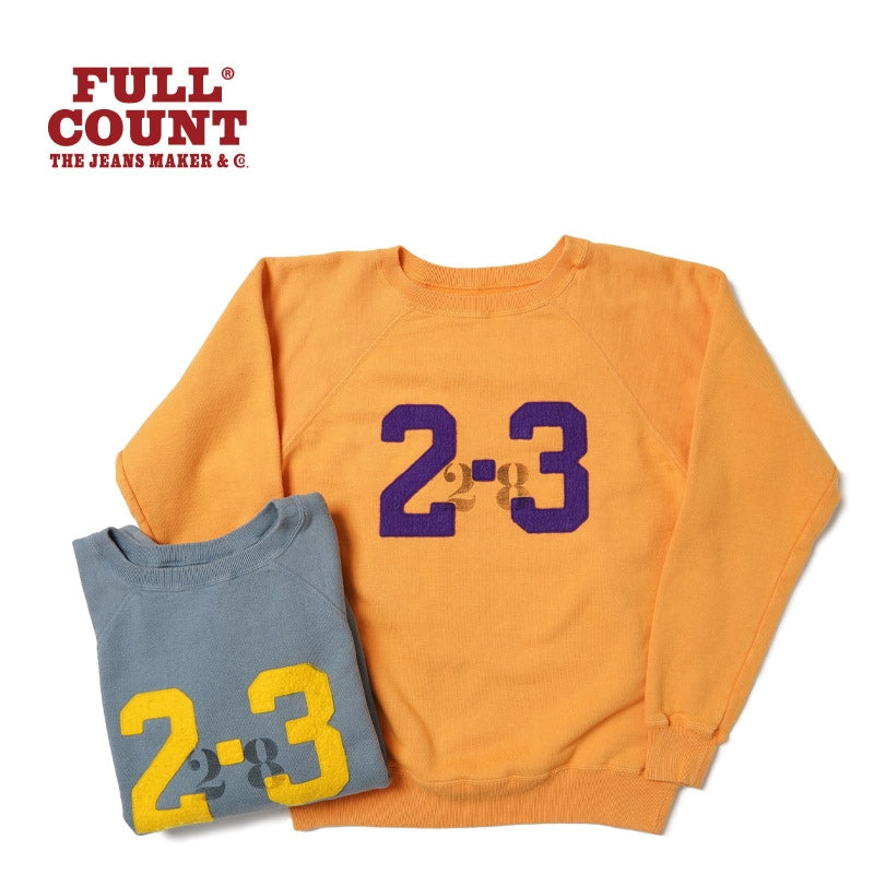 ​【新品タグ付】FULLCOUNT フルカウント カレッジスウェット 40 FULLCOUNT フルカウント スウェット トレーナー Raglan Sleeve College
