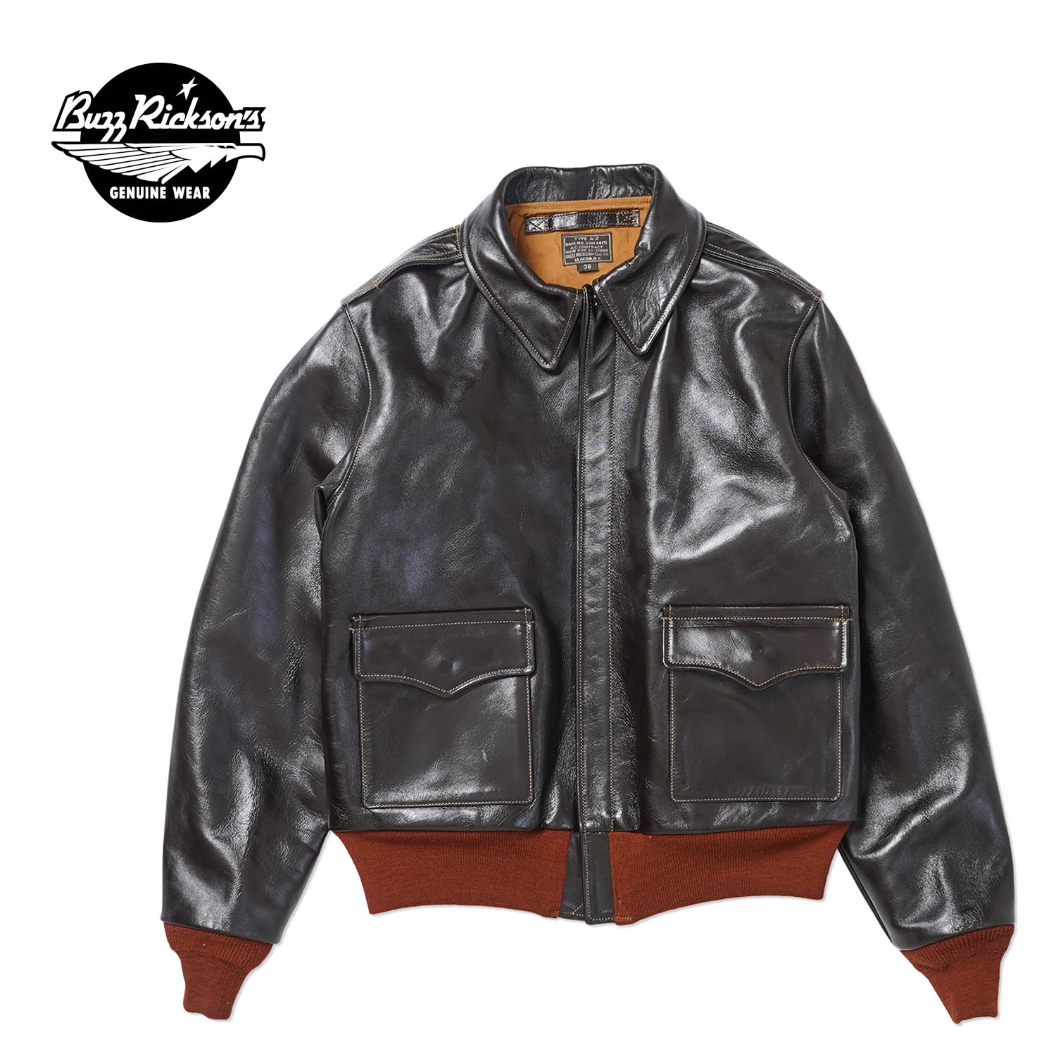 【最終値下げ】Buzz Rickson's A-2 ジャケット 38 地獄の百虎 BUZZ RICKSON'S バズリクソンズ ジャケット Type A-2 “CONTRACT No