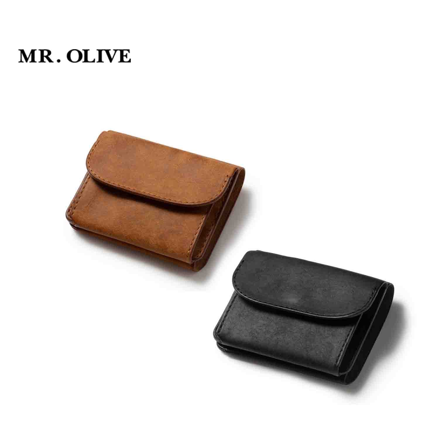 MR.OLIVE ミスターオリーブ コンパクトウォレット PUEBLO LEATHER