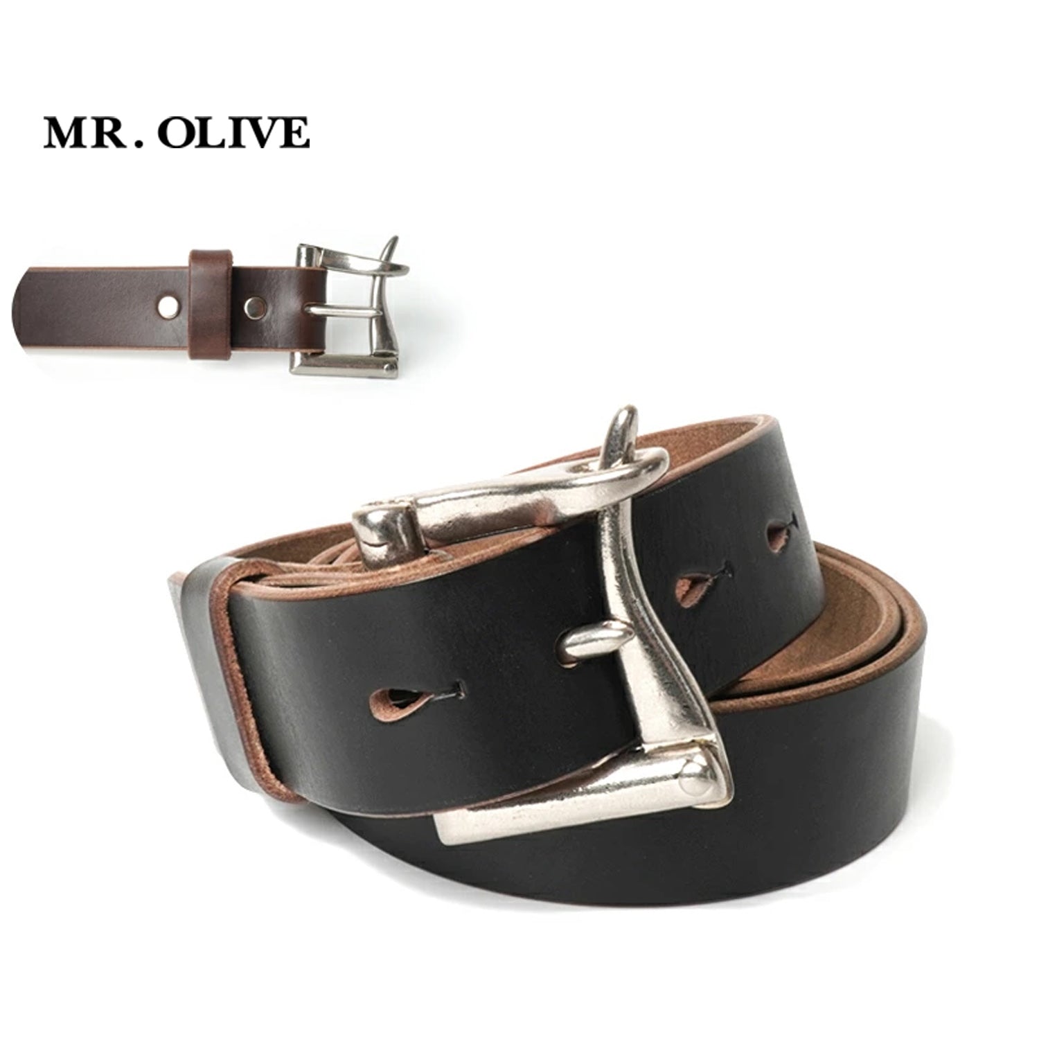 MR.OLIVE ミスターオリーブ ベルト HORWEEN CHROMEXCEL LEATHER