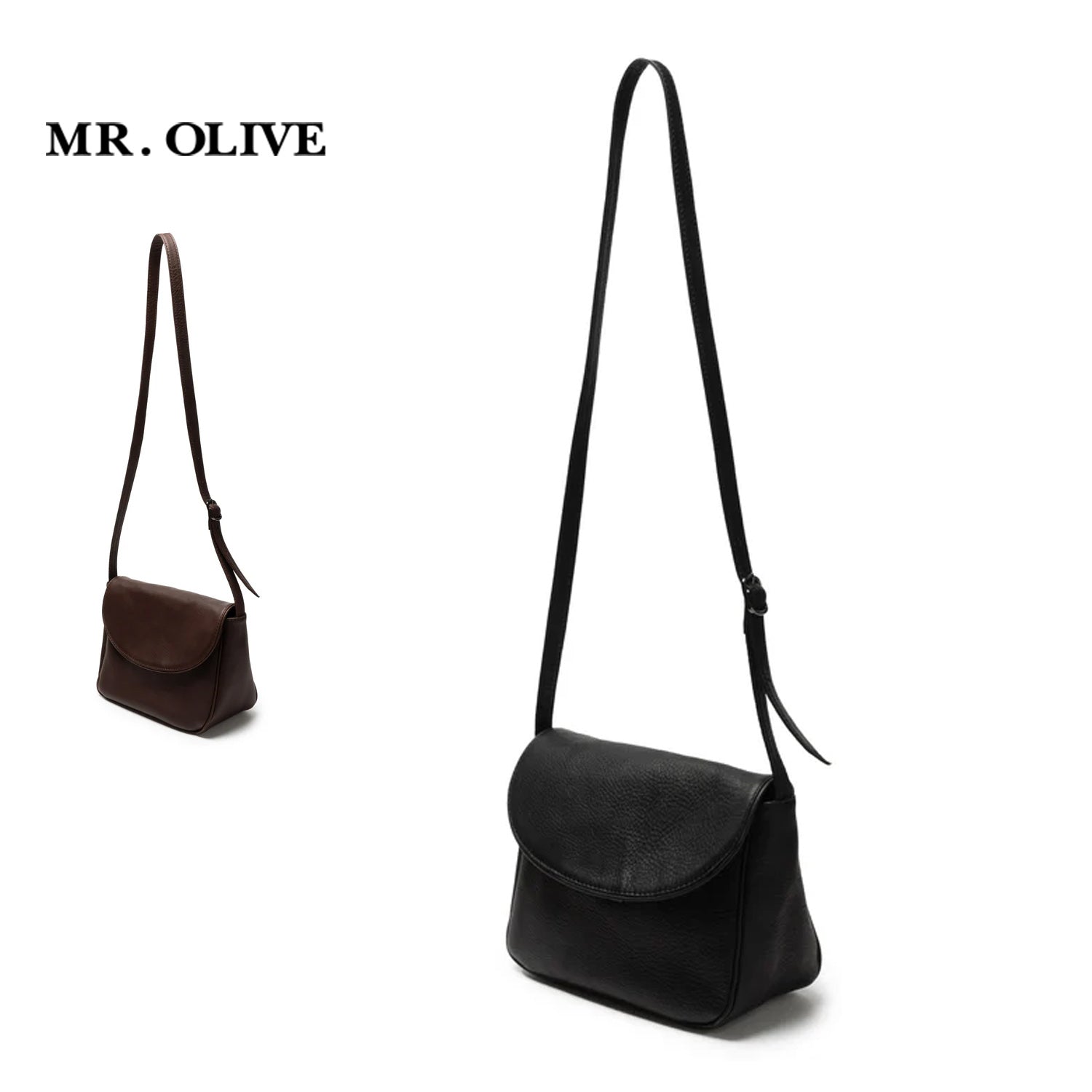 MR.OLIVE ミスターオリーブ ショルダーバッグ IMPERMA-LEATHER 