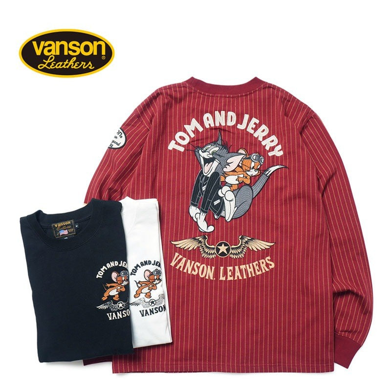 VANSON バンソン 長袖 Tシャツ 