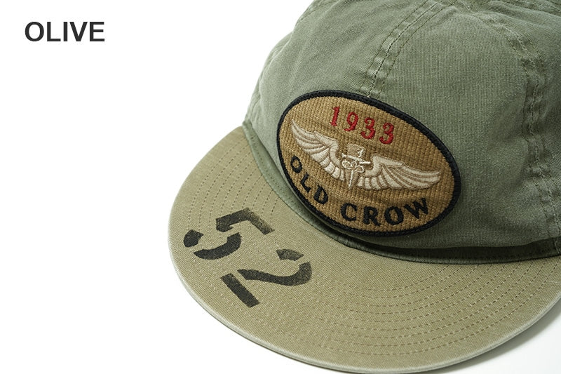 OLD CROW オールドクロウ 帽子 キャップ “WINGED CROW - MECHANIC CAP” OC-23-AW-G03