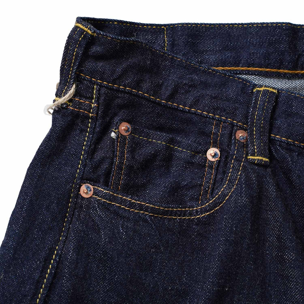 FULLCOUNT フルカウント パンツ "Straight Denim(Super Smooth)" ONE WASH 1101SSW