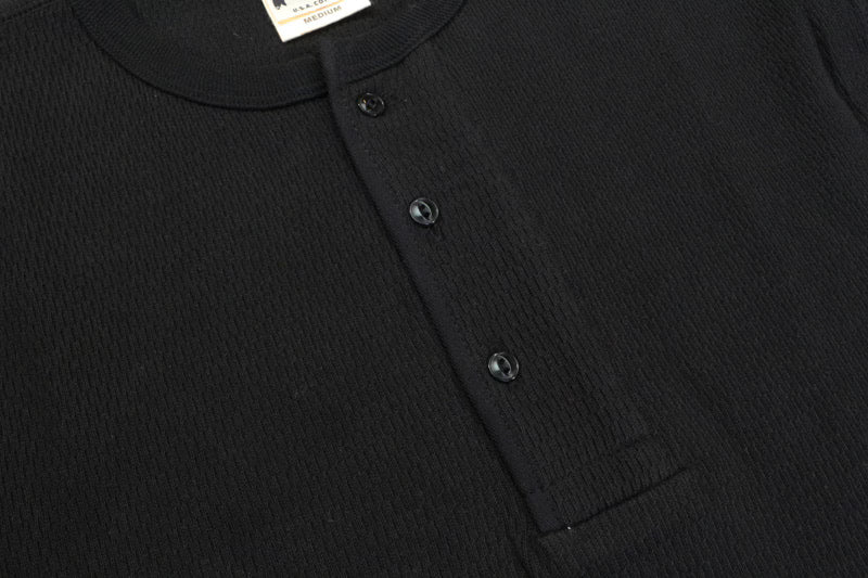 GLAD HAND グラッドハンド Ｔシャツ“STANDARD WAFFLE HENRY L/S T-SHIRTS” GLAD HAND-28
