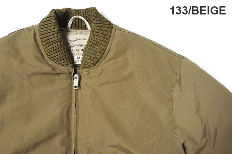ALASKA SLEEPING BAG アラスカ・スリーピングバッグ　ジャケット　GOOSE DOWN, MADE IN USA　“WINTER KING” JACKET　AS15442