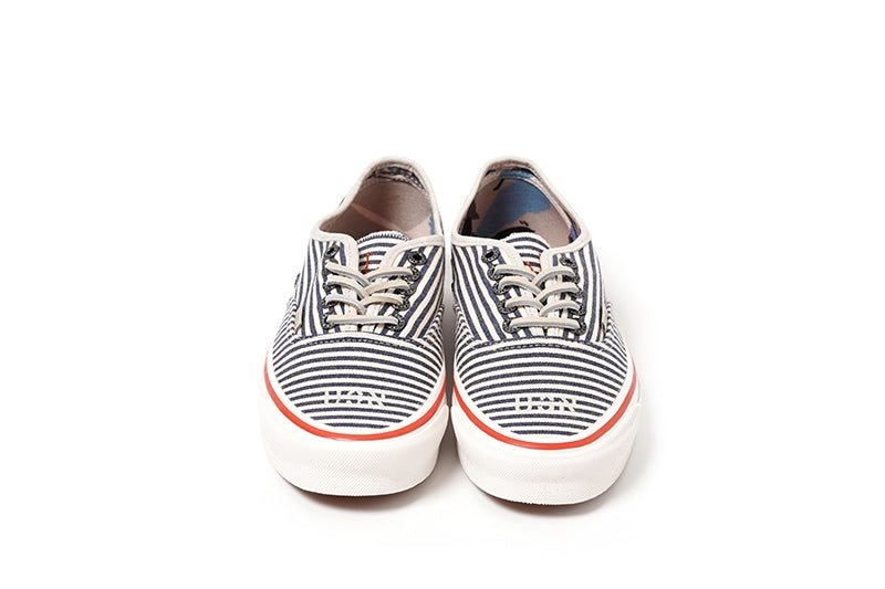 Nigel Cabourn Blaces AUTHENTIC LINE ネイビー Nigel Cabourn ナイジェルケーボン スニーカー Nigel Cabourn × VAULT