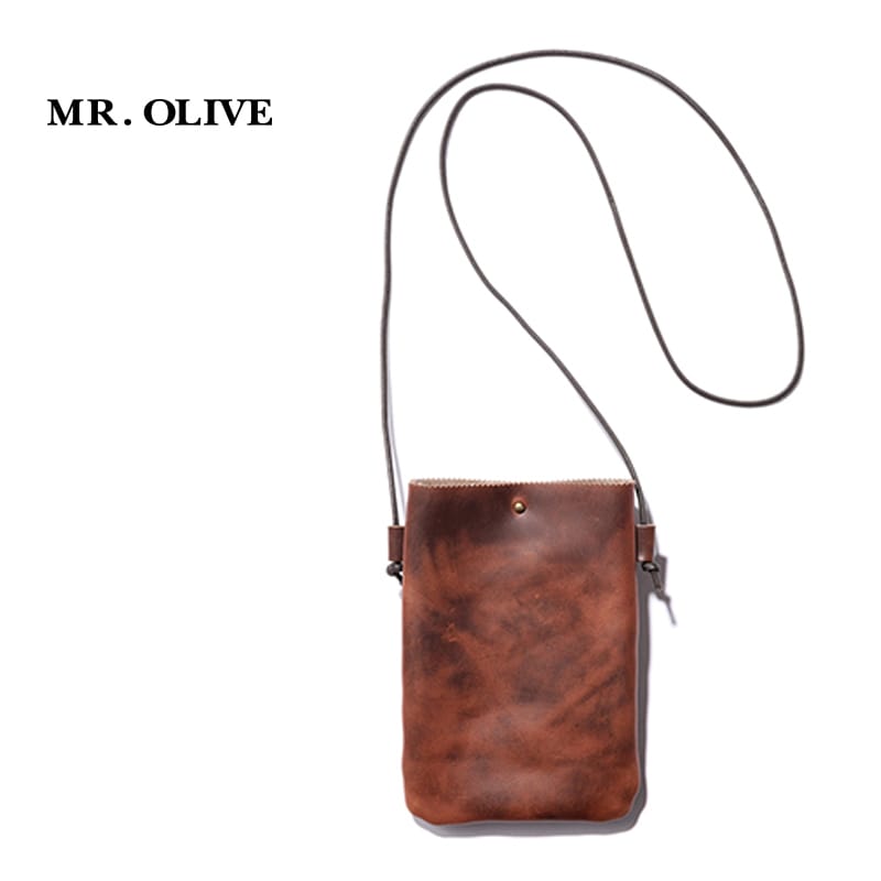 MR.OLIVE ミスターオリーブ サコッシュ HORWEEN CHROMEXCEL LEATHER
