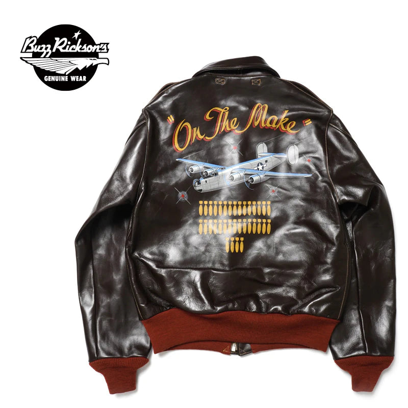 BUZZ RICKSON'S バズリクソンズ ジャケット Type A-2 BUZZ RICKSON CLO.CO. BACK PAINT “ON THE MAKE” BR80654