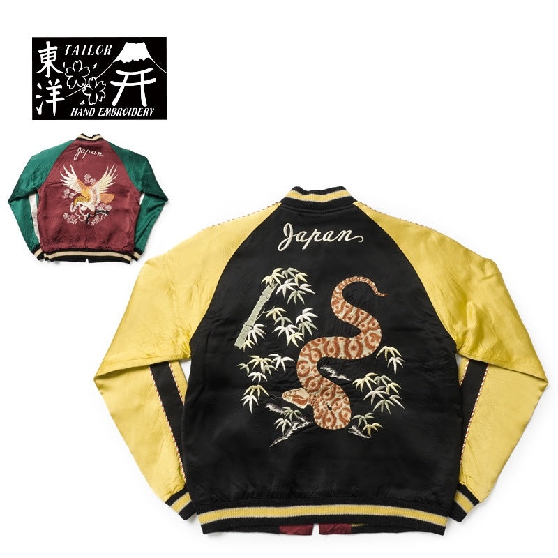 TAILOR TOYO テーラー東洋　スカジャン　Early 1950s Style Acetate Souvenir Jacket “KOSHO & CO.” Special Edition “PIT VIPER” × “EAGLE & SNAKE” TT15713-119