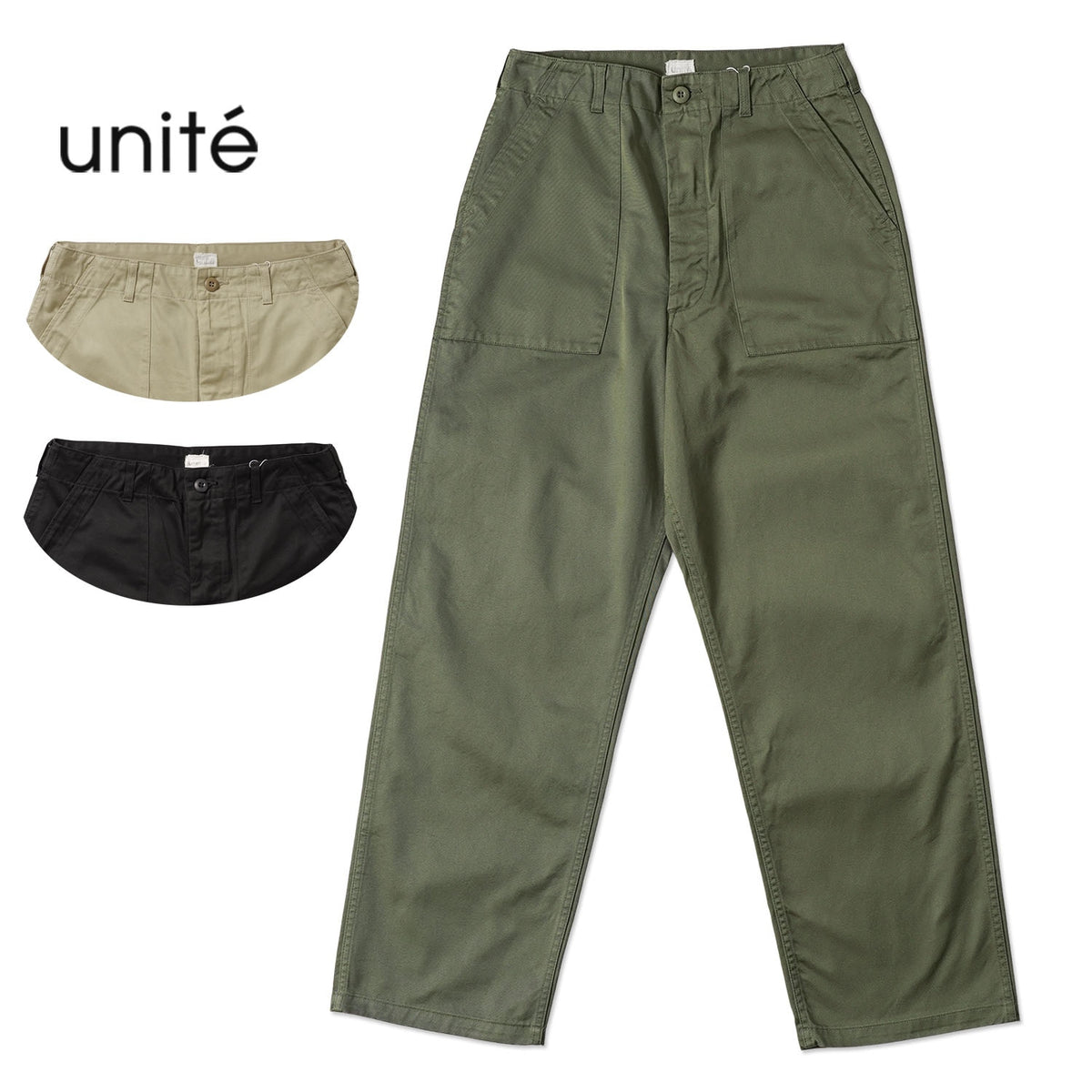 unite ユニテ ベイカーパンツ "GIZA West-point Baker pants" U-005