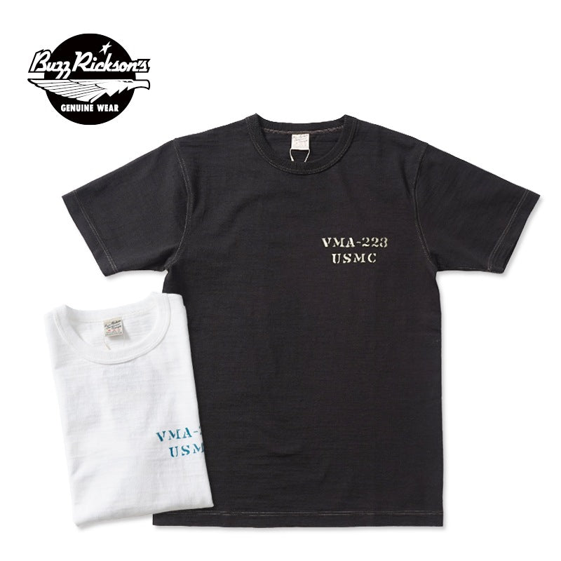 BUZZ RICKSON'S バズリクソンズ 半袖Tシャツ SLUB YARN T-SHIRT "VMA-223" BR79732