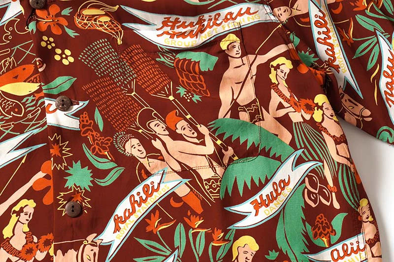 SUN SURF サンサーフ 半袖 アロハシャツ KEONI OF HAWAII 