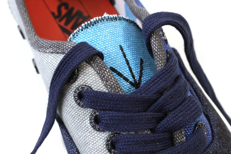 Nigel Cabourn Blaces AUTHENTIC LINE ネイビー Nigel Cabourn ナイジェルケーボン スニーカー VAULT BY VANS × NIGEL