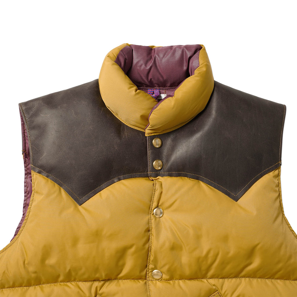 WAREHOUSE ウエアハウス ダウンベスト Lot. 2245 ROCKY MOUNTAIN×WAREHOUSE "NYLON DOWN VEST" 2245(26S)