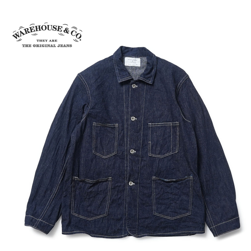 【ワンウォッシュ】WAREHOUSE ウエアハウス ジャケット Lot.2249 "1910’S BIG BOB CHORE JACKET" 2249(26AW)