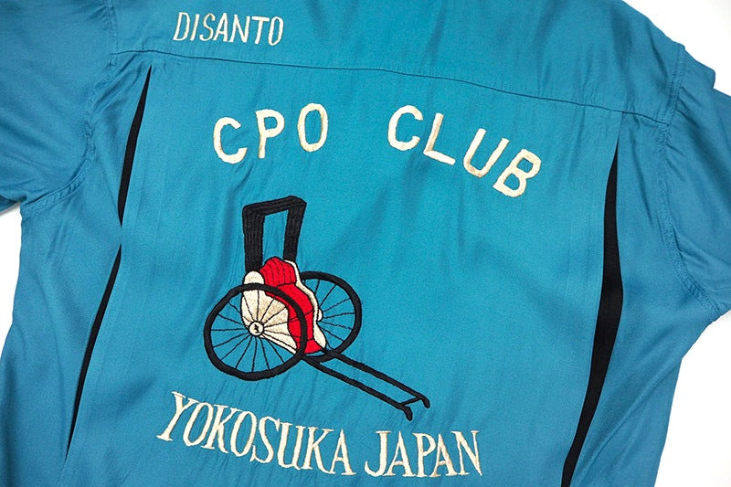 TAILOR TOYO テーラー東洋　半袖 シャツ　SUKA BOWLING SHIRT “CPO CLUB” TT39103