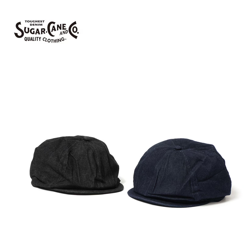 SUGAR CANE シュガーケーン 帽子 キャップ "10oz. DENIM APPLEJACK CAP" SC02705