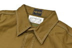 SUGAR CANE シュガーケーン 長袖シャツ "FR 3oz. COTTON SATEEN L/S" SC28993