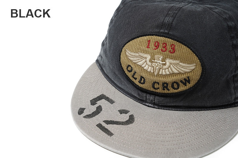 OLD CROW オールドクロウ 帽子 キャップ “WINGED CROW - MECHANIC CAP” OC-23-AW-G03