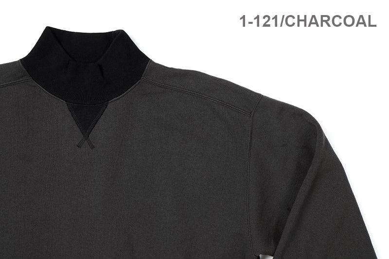 Nigel Cabourn ナイジェルケーボン スウェット "HIGH NECK SHIRT TWO TONE" 80490020001