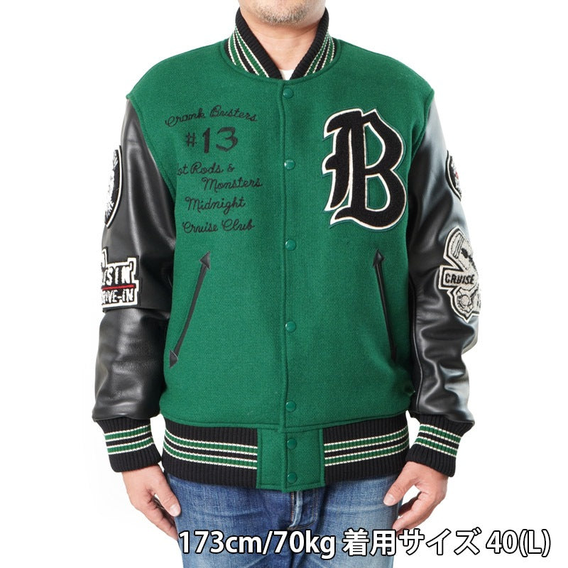 Whitesville ホワイツビル　アワードジャケット　30oz. WOOL MELTON AWARD JACKET “CRANK BUSTERS” WV15602