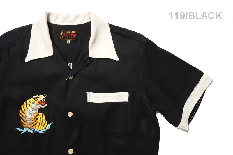 TAILOR TOYO テーラー東洋　半袖 シャツ　SUKA SHIRT “ROARING TIGER” TT39508