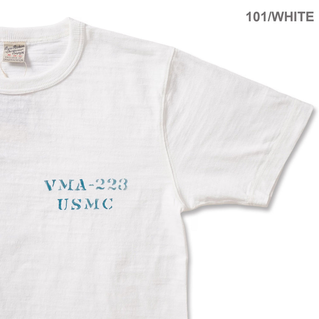 BUZZ RICKSON'S バズリクソンズ 半袖Tシャツ SLUB YARN T-SHIRT "VMA-223" BR79732