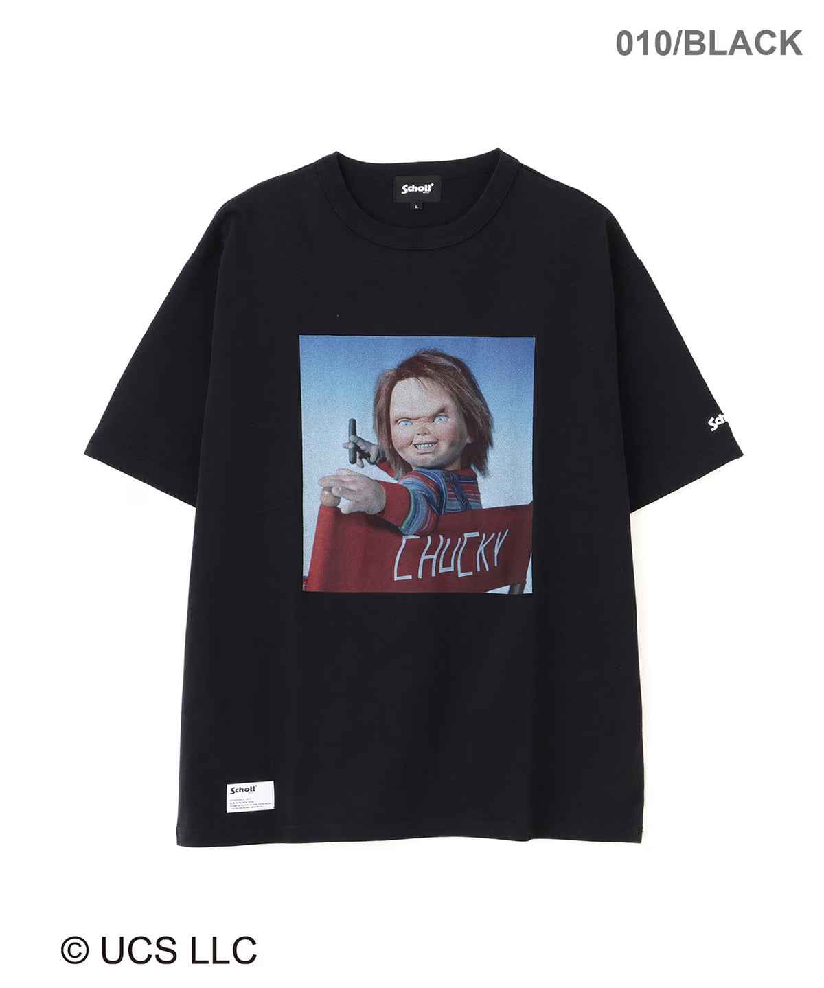 Schott ショット 半袖Ｔシャツ "CHUCKY IT'S TIME TO PLAY T-SHIRT" 782-6134028
