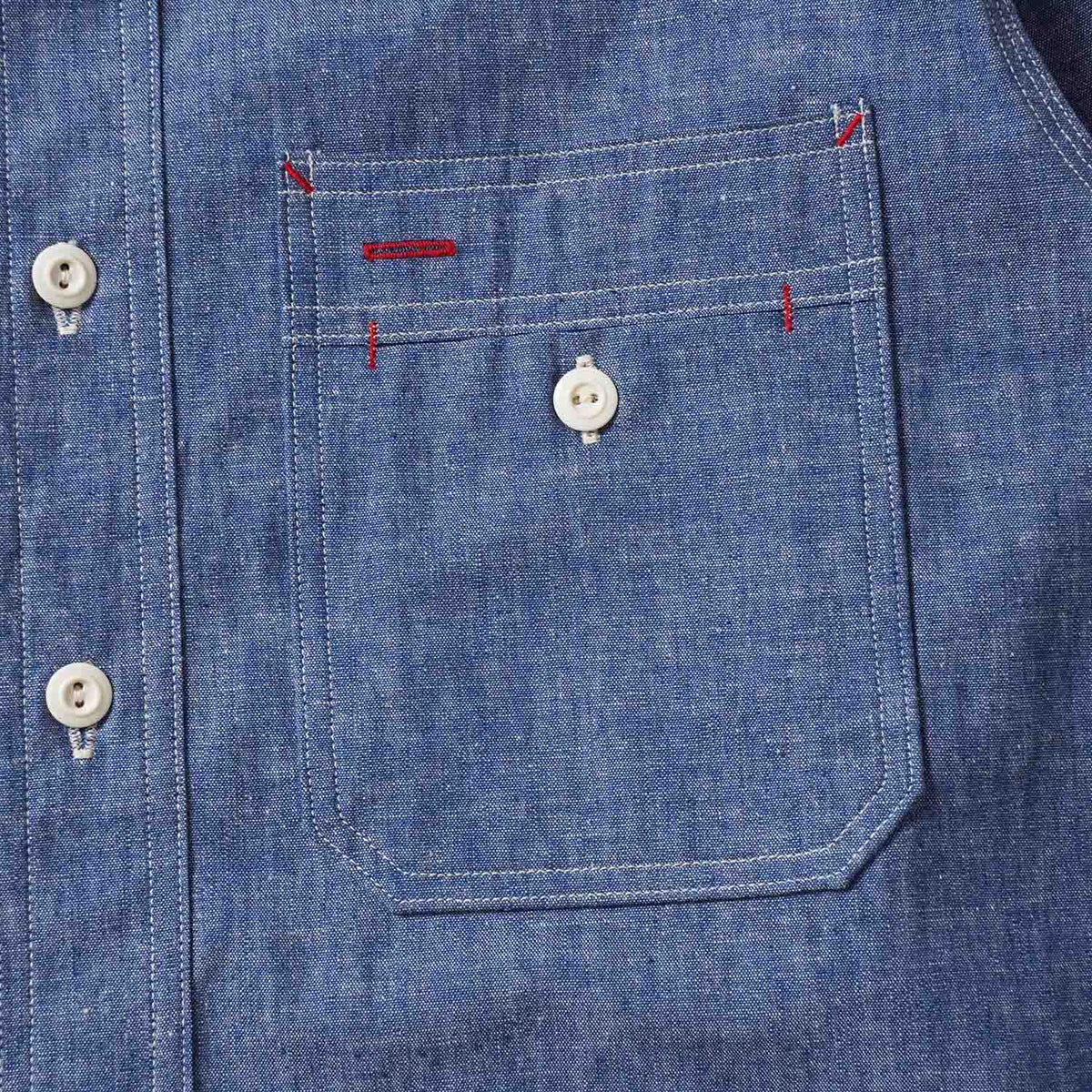 WAREHOUSE ウエアハウス 長袖 シャツ Lot 3061 “CHAMBRAY WORK SHIRTS(FULL OPEN) ” 3061(25SS)