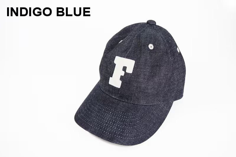 FULLCOUNT フルカウント キャップ 帽子 "6Panel Denim Baseball Cap 'F' Patch" 6843