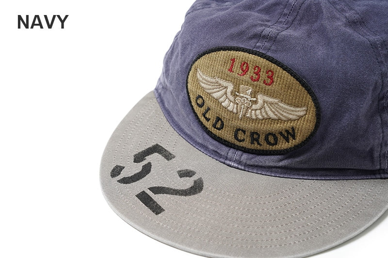 OLD CROW オールドクロウ 帽子 キャップ “WINGED CROW - MECHANIC CAP” OC-23-AW-G03