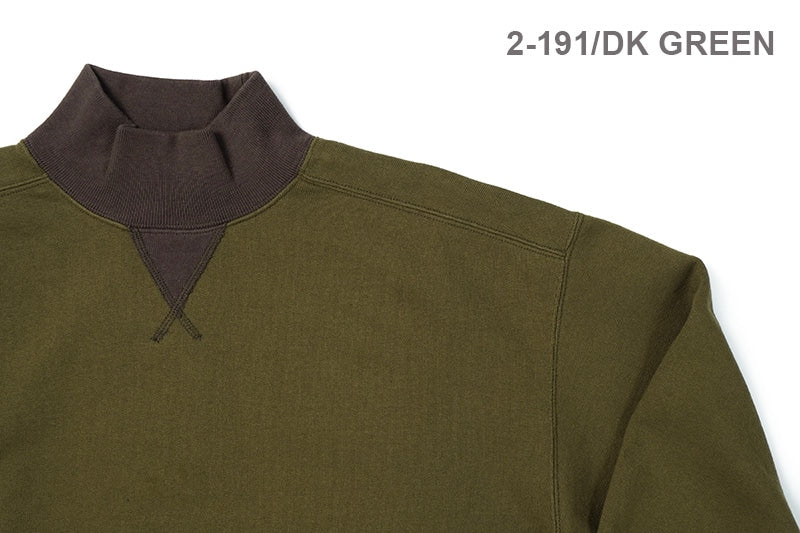 Nigel Cabourn ナイジェルケーボン スウェット "HIGH NECK SHIRT TWO TONE" 80490020001