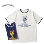 WAREHOUSE ウエアハウス 半袖Tシャツ リンガーT Lot 4059 "SAILORS" 4059-SAILORS(26SS)