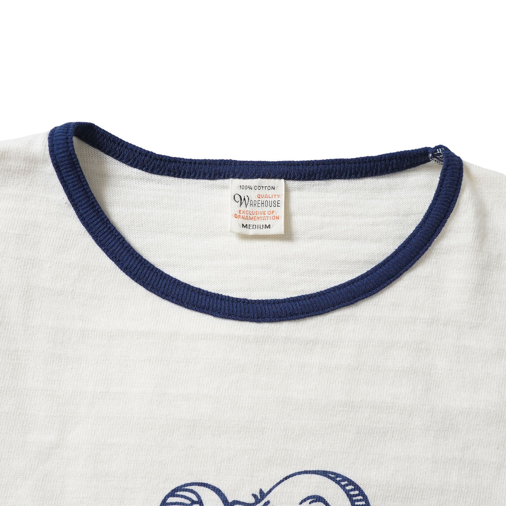 WAREHOUSE ウエアハウス 半袖Tシャツ リンガーT Lot 4059 "SAILORS" 4059-SAILORS(26SS)