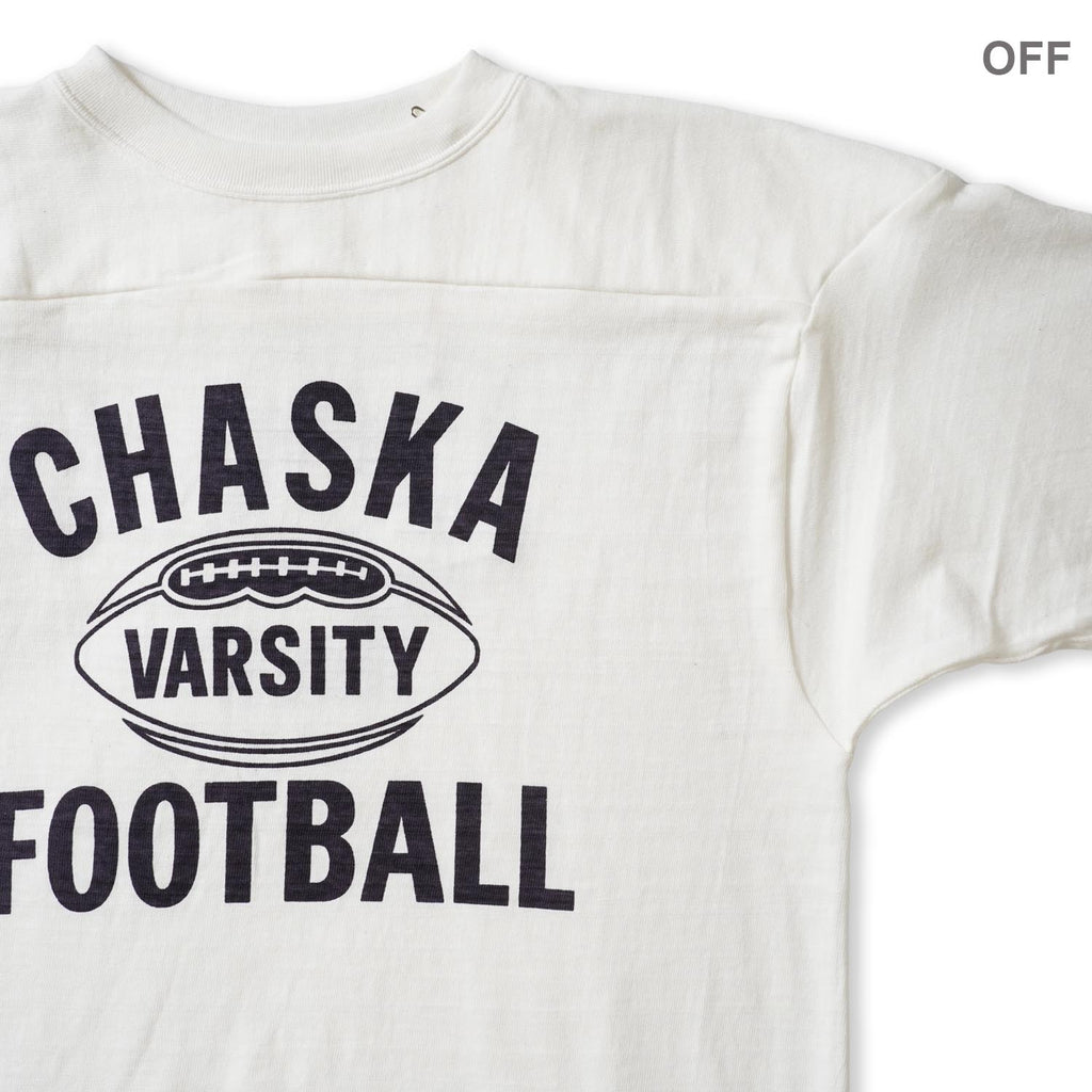 WAREHOUSE ウエアハウス 7分袖 フットボールT Lot.4063 "CHASKA" 4063-CHASKA(26AW)