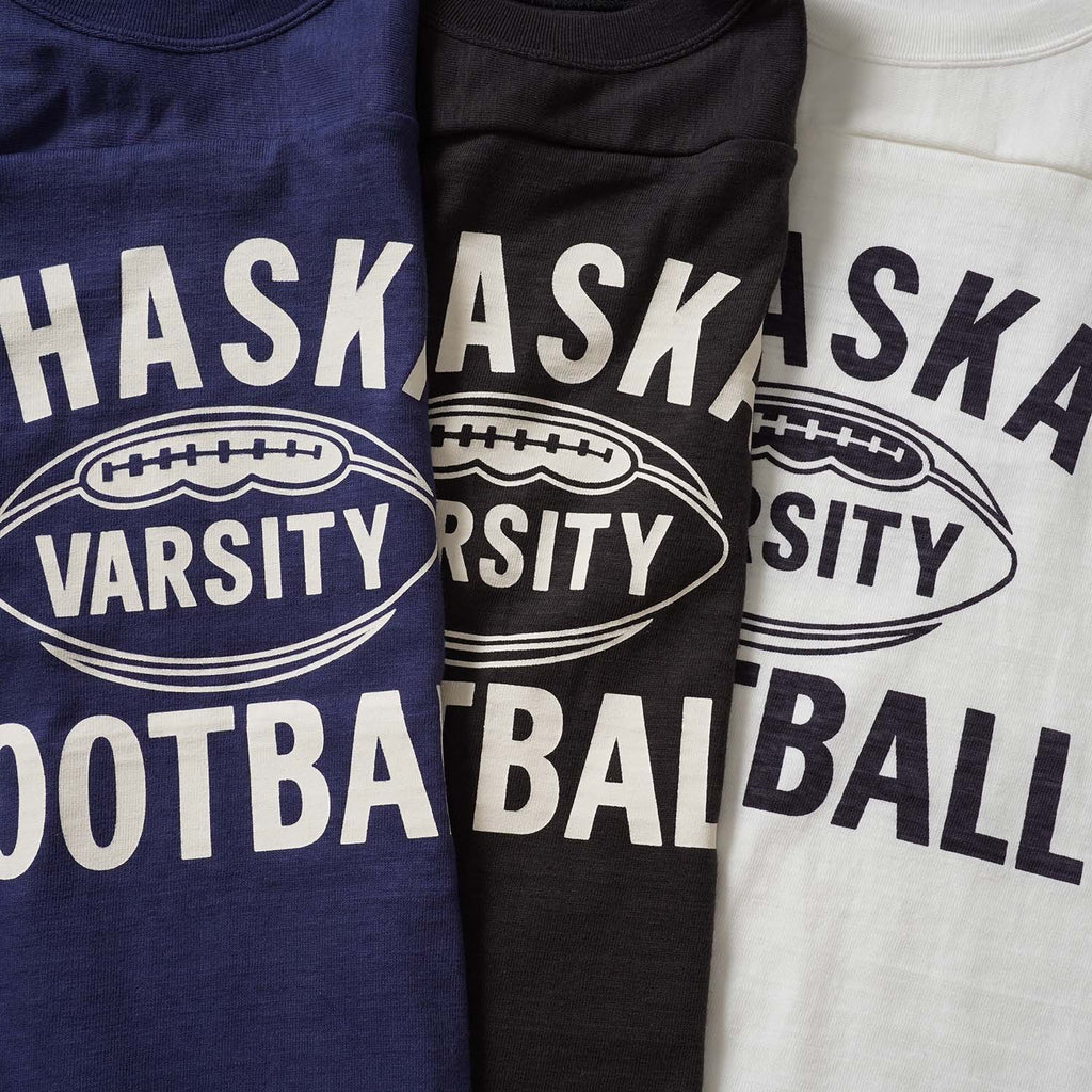 WAREHOUSE ウエアハウス 7分袖 フットボールT Lot.4063 "CHASKA" 4063-CHASKA(26AW)