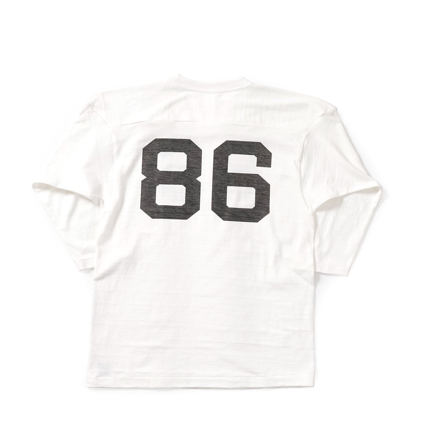 美品☆WAREHOUSE フットボールTシャツ 40 ホワイト WAREHOUSE ウエアハウス 7分袖 フットボールT Lot.4063 