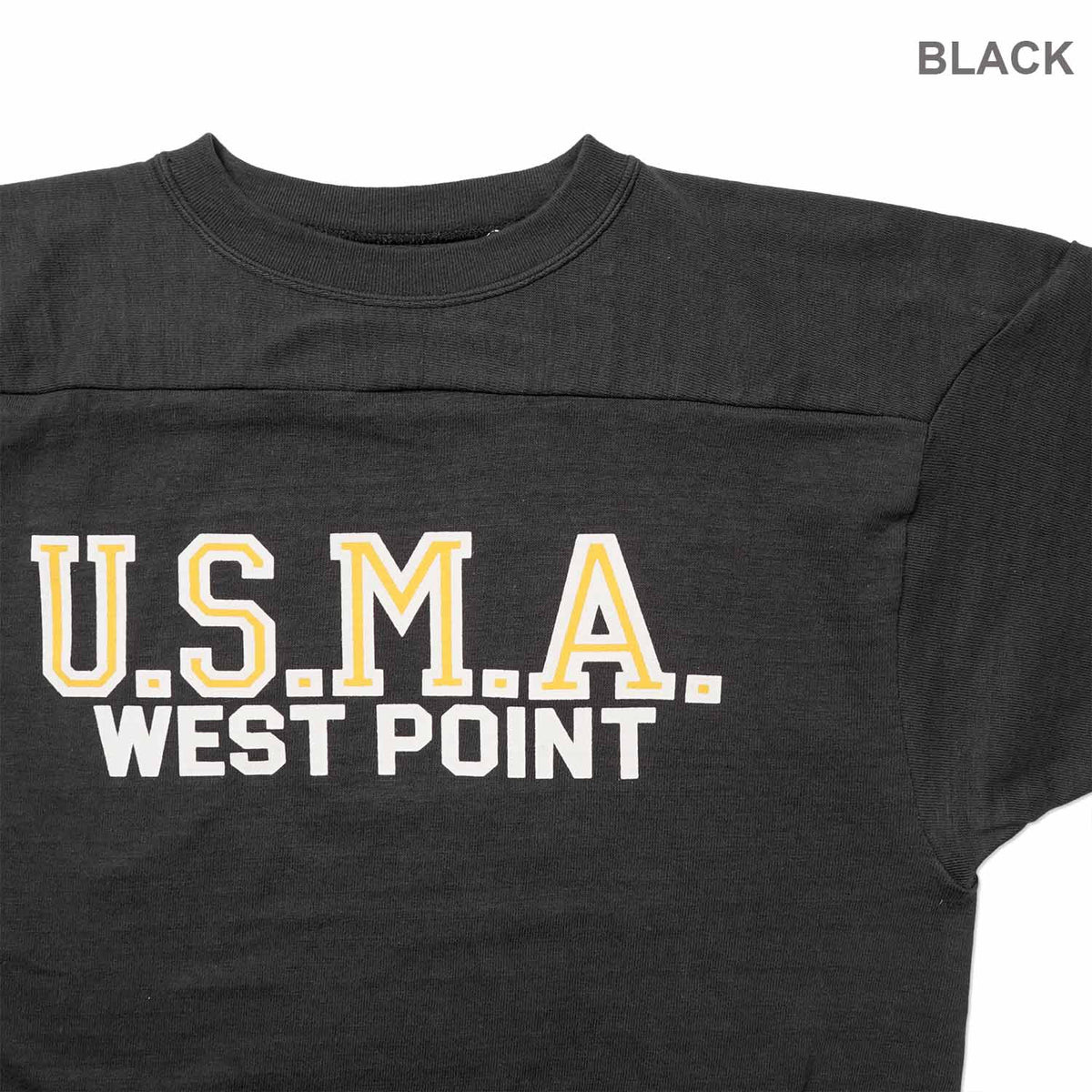 WAREHOUSE ウエアハウス 7分袖 フットボールT Lot.4063 "U.S.M.A." 4063-U.S.M.A.(26AW)