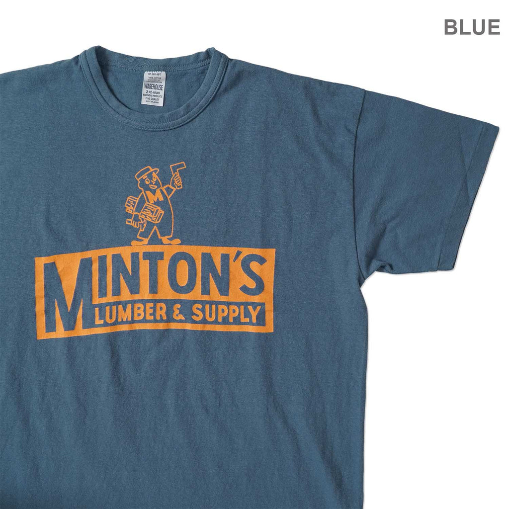 WAREHOUSE ウエアハウス 半袖Tシャツ Lot 4064 "MINTON'S" 4064-MINTON'S(26S)