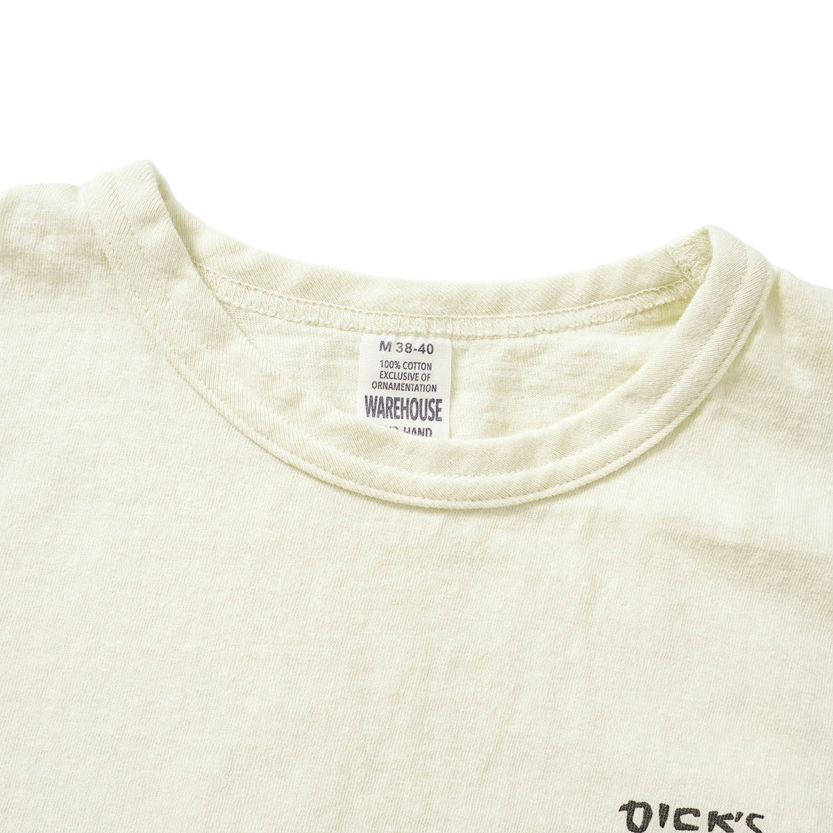 WAREHOUSE ウエアハウス 半袖 Tシャツ Lot 4064 "TORTOISE" 4064-TORTOISE(26SS)