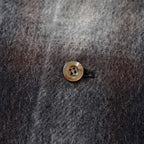 FULLCOUNT フルカウント 長袖シャツ "Wool Alpaca Shaggy Check Open Collar Shirt" 4102