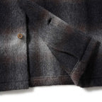 FULLCOUNT フルカウント 長袖シャツ "Wool Alpaca Shaggy Check Open Collar Shirt" 4102