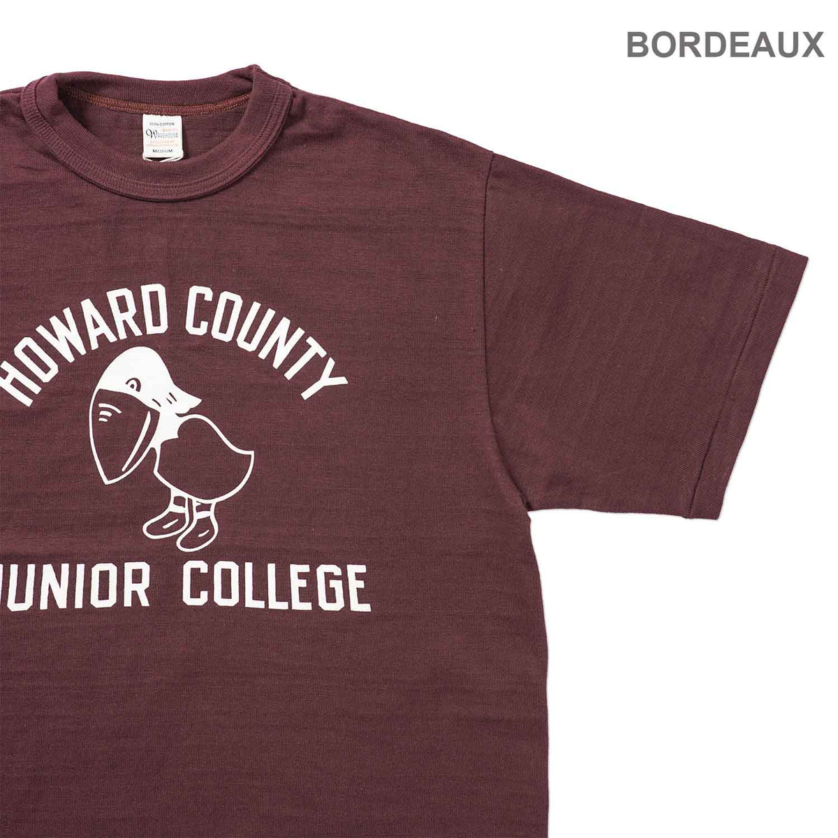 WAREHOUSE ウエアハウス 半袖 Tシャツ Lot 4601 "HOWARD COUNTY" 4601-HOWARD COUNTY(26SS)