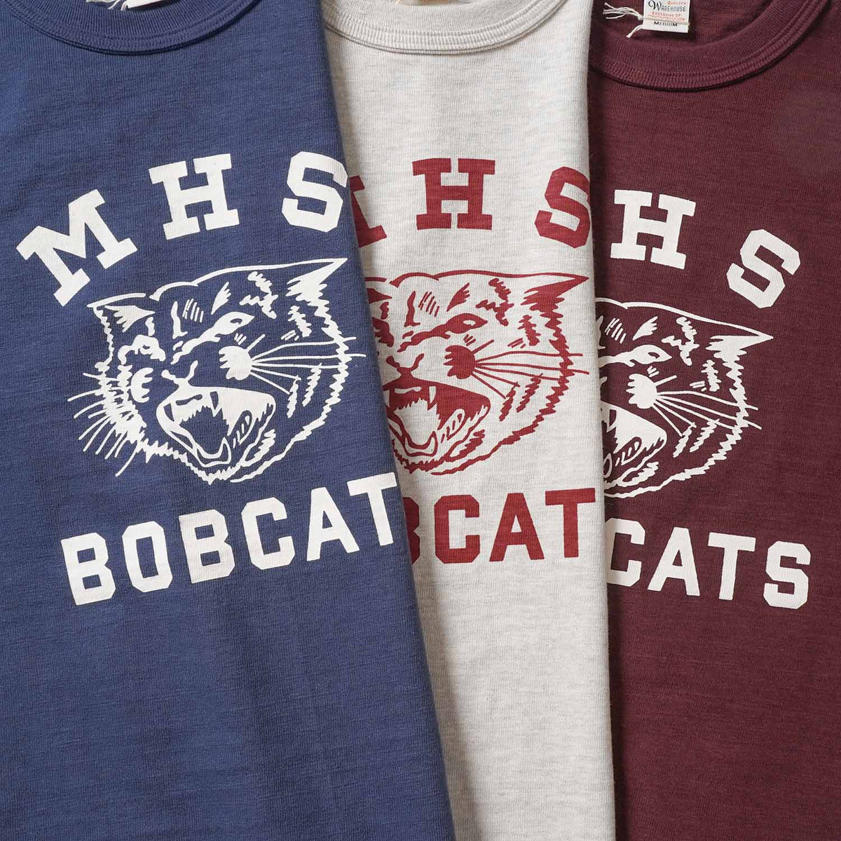WAREHOUSE ウエアハウス 半袖 Tシャツ Lot 4601 "MHS" 4601-MHS(26MS)