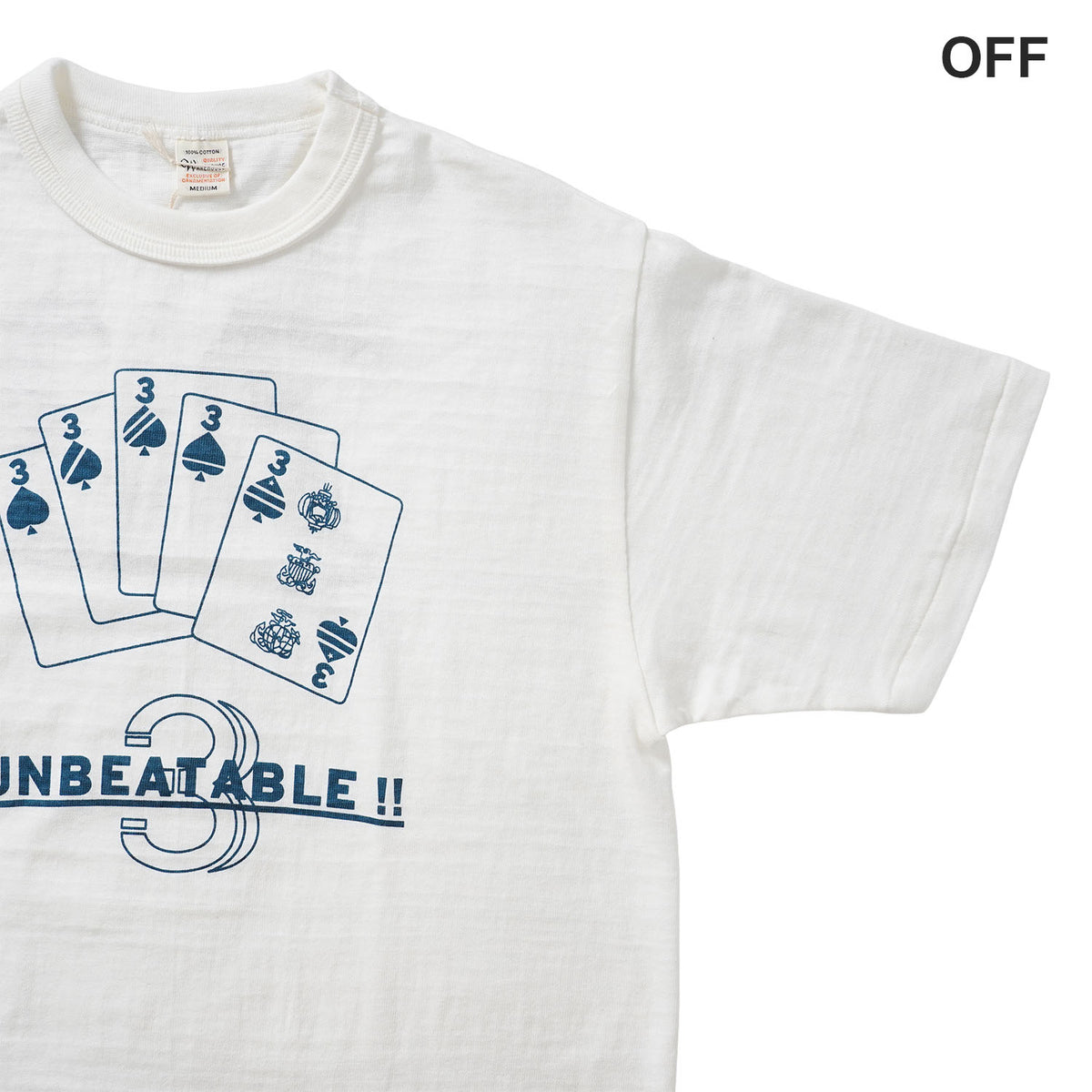 WAREHOUSE ウエアハウス 半袖 Tシャツ Lot 4601 "UNBEATABLE" 4601-UNBEATABLE(26SS)