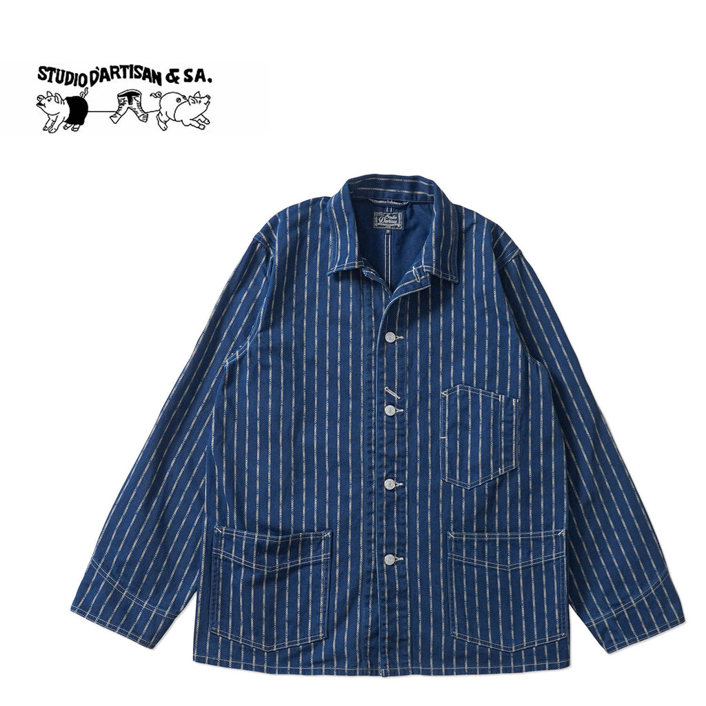 STUDIO D'ARTISAN ステュディオ・ダルチザン ジャケット “リングウォバッシュカバーオール” 4654
