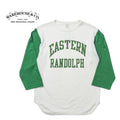 WAREHOUSE ウエアハウス 7分袖 ベースボールT Lot.4800 "EASTERN RANDOLPH" 4800-EASTERN(26AW)